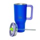 Θερμός Ανοξείδωτο 900ml Handled Tumbler ΔΙΠΛΗ ΛΑΒΗ με Καλαμάκι και Λαβή 33-BO-7075 Ecolife
