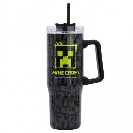 Stor: Minecraft Squared Pattern - Young Adult DW XL Θερμός Κούπα 940ml