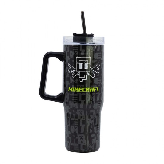 Stor: Minecraft Squared Pattern - Young Adult DW XL Θερμός Κούπα 940ml