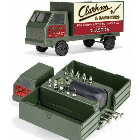 Kikkerland Truck Tool Box Κασετίνα με 10 Εργαλεία