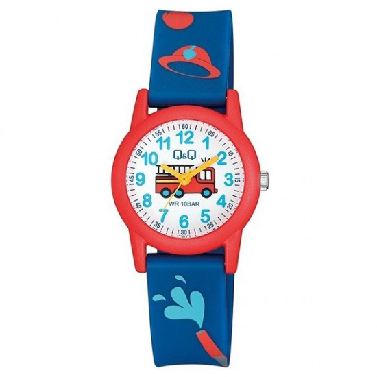 Ρολόι Χειρός Q&Q VR99J019Y Πυροσβεστική