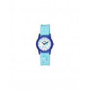 Q&Q Παιδικό Αναλογικό Ρολόι 31mm Γαλάζιο V22A-014VY δελφίνι