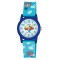 Q&Q Παιδικό Αναλογικό Ρολόι 31mm Γαλάζιο VR99J018 Αεροπλάνο