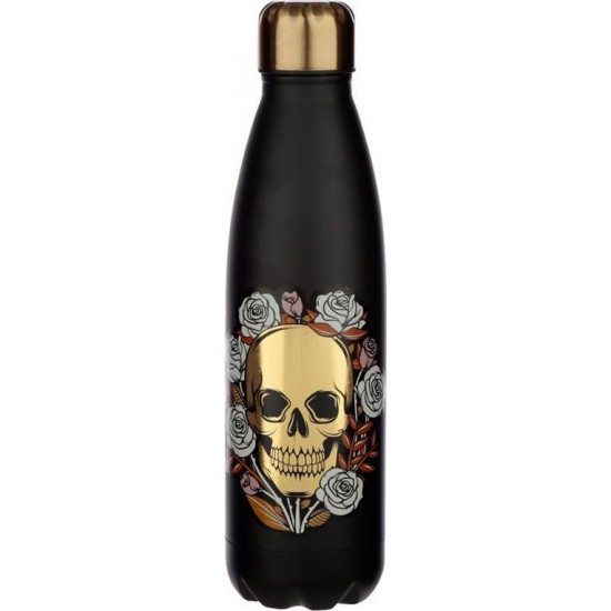 Μπουκάλι θερμός - Skull & Roses 500ml