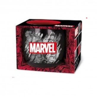Stor: Marvel Pattern - Globe Κούπα σε κουτί δώρου 380ml