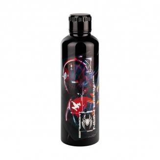 Paladone Marvel: Spider-Man - Miles Morales Μεταλλικό μπουκαλι για νερό (PP14526SPM)