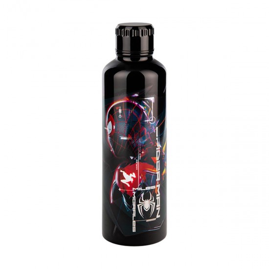 Paladone Marvel: Spider-Man - Miles Morales Μεταλλικό μπουκαλι για νερό (PP14526SPM)