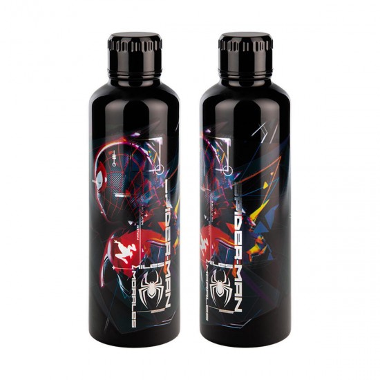Paladone Marvel: Spider-Man - Miles Morales Μεταλλικό μπουκαλι για νερό (PP14526SPM)