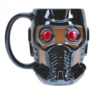 Paladone Guardians Of The Galaxy Starlord Κούπα Κεραμική Μαύρη 550ml PP11326GT