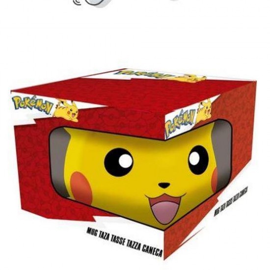 Stor: Pokemon - Pikachu 3D Κούπα σε Κουτί δώρου (500ml) (44674)
