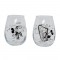 Disney 100 2 pcs 510 ml Crystal Glass Set