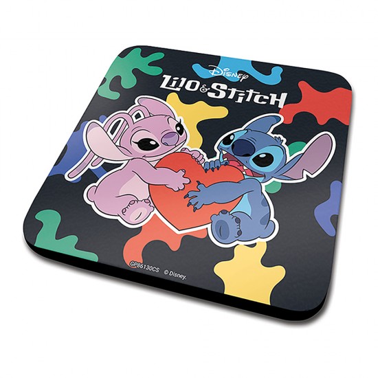 Lilo & Stitch (You ‘re my fave) Mug Coaster Keychain Gift Set