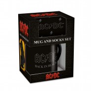 Ac/Dc (Back In Black) Κούπα και Κάλτσες Σετ Pyramid