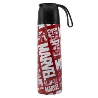 Stor Marvel Avengers Μπουκάλι Θερμός Ανοξείδωτο 495ml Κόκκινο με Επιστόμιο