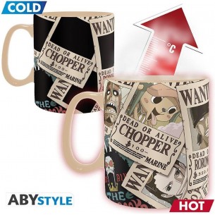 Abysse: One Piece - Wanted  Κούπα που αλλάζει με την θερμοκρασία (460ml) (ABYMUGA444)