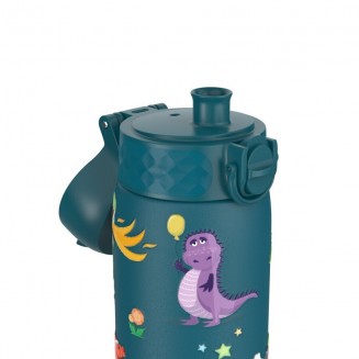 Ion8 Παιδικό Παγούρι Dragon Ανοξείδωτο 600ml I8SS600PTDRAG