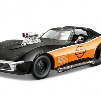 Maisto Harley-davidson Custom 1970 Chevrolet Corvette 32193 αυτοκίνητο