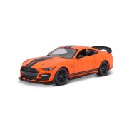 Maisto 1/24 Ford Mustang Shelby Gt500 2020 Πορτοκαλί με μαύρες ρίγες