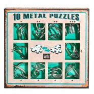 10 Metal Puzzles- Green Set Eureka 10 Metal Puzzles- Green Set Eureka