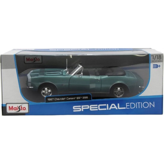 Chevrolet Camaro Ss 396 1967 Convertible Κλίμακας 1/18 Model Maisto αυτοκίνητο