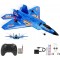 Τηλεκατευθυνόμενο μαχητικό F22 RC Jet 2.4GHz blue