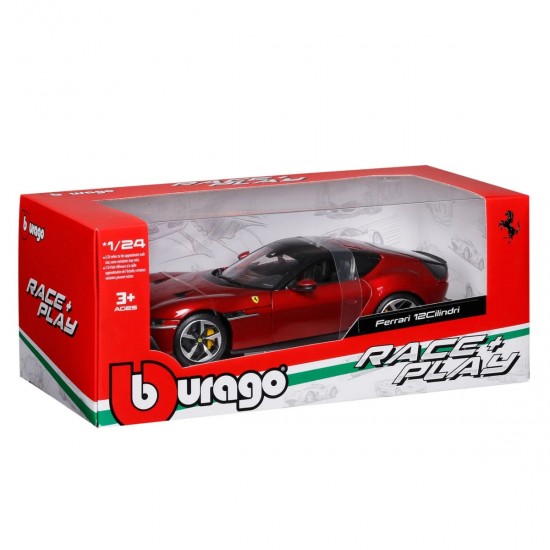 bburago 1:24 ferrari 12cilindri red