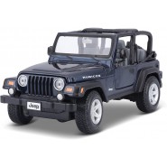 Maisto 1:18 speed jeep wrangler rubicon blue