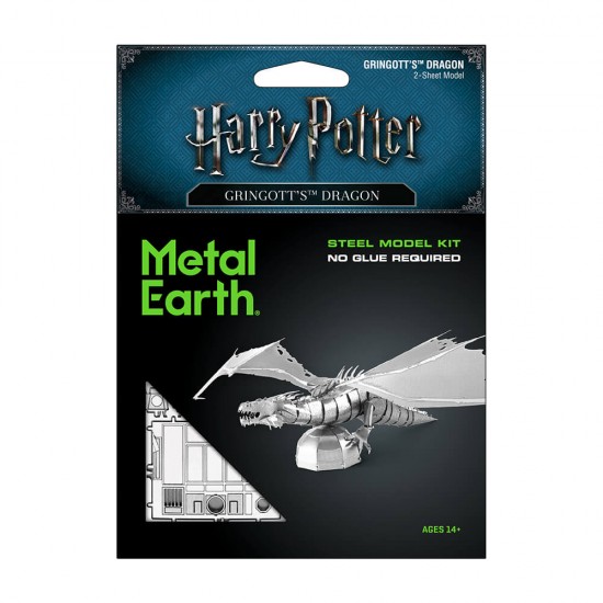 Ηarry Potter Gringott΄s Dragon Metal Earth 3d puzzle