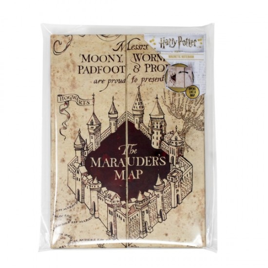 Harry Potter Marauders Map A5 Notebook