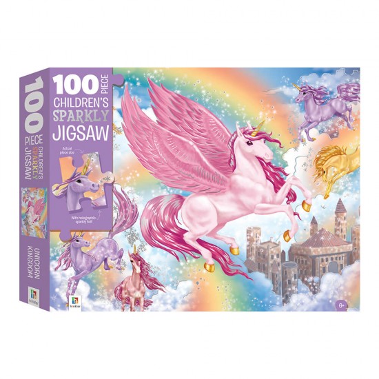 puzzle Touch and Feel: Unicorn Kingdom Sparkly