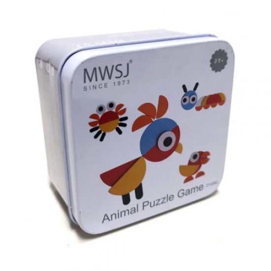 Animal Puzzle Game Ζωάκια IWOOD