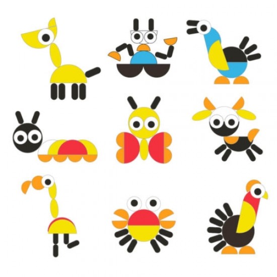 Animal Puzzle Game Ζωάκια IWOOD