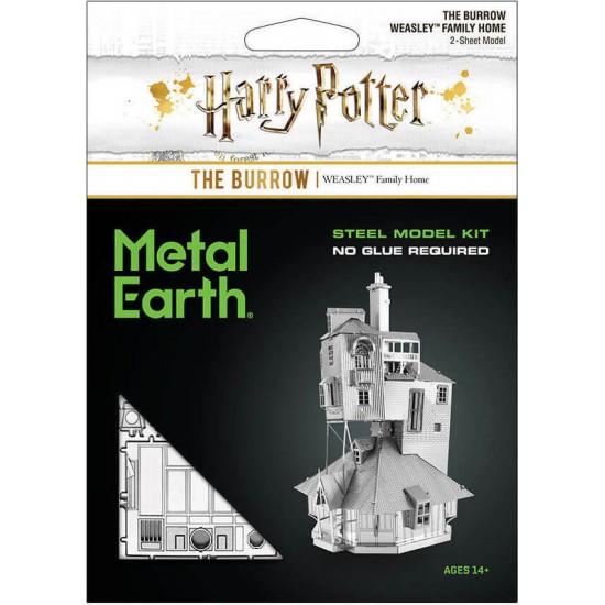 Fascinations Μεταλλική Φιγούρα Μοντελισμού Harry Potter: The Burrow Model Kit