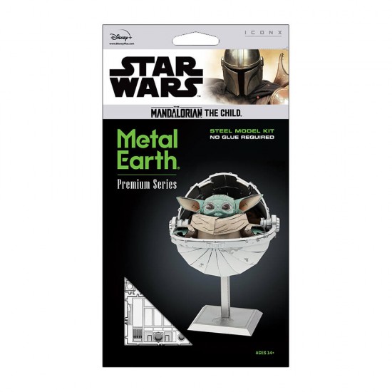 Mandalorian The Child Metal Earth Iconx 3D puzzle 3D Metal Puzzles