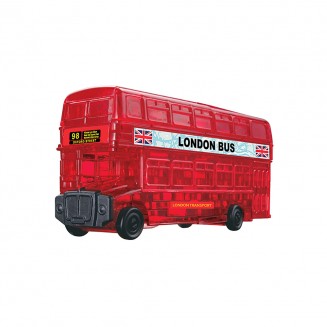 Crystal Puzzle 3D London Bus