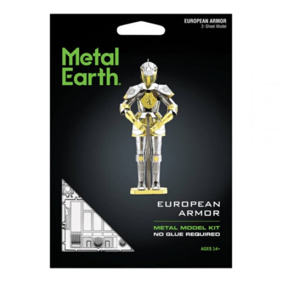 European (Knight) Armor METAL EARTH PUZZLE 3D