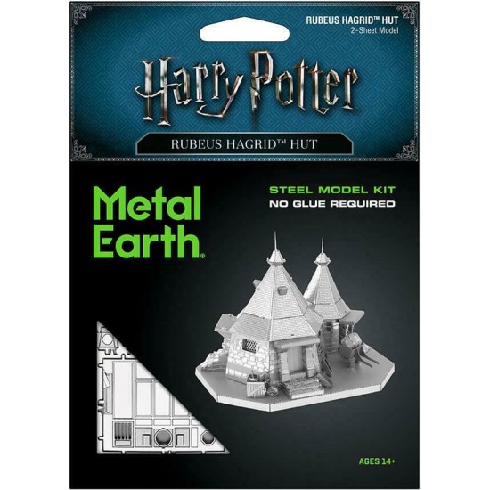 Harry Potter Rubeus Hagrid Hut Metal Earth 3D Puzzle