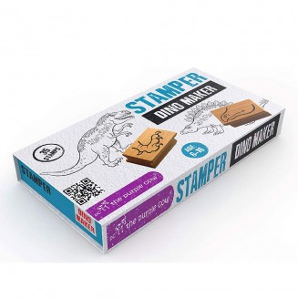 Σετ ξύλινες στάμπες 35 τεμ. 'Δεινόσαυροι' Purple Cow