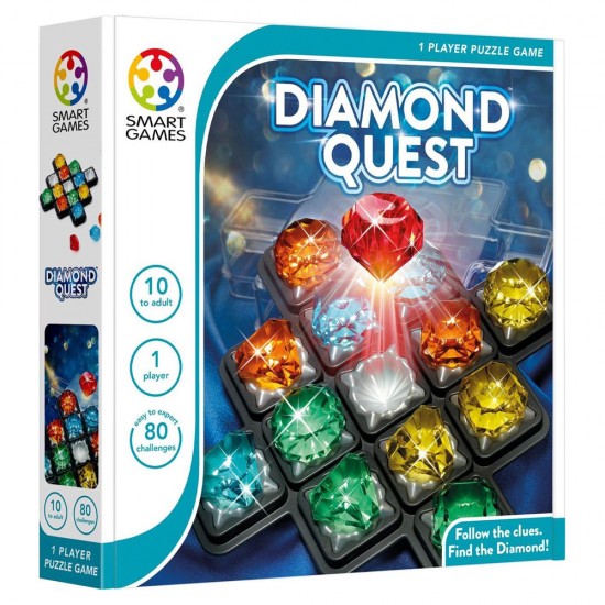 Smart Games Επιτραπέζιο 'Η αναζήτηση του κόκκινου διαμαντιού' (80 challenges)