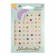 Great Pretenders αυτοκόλλητα νυχιών 'Γοργόνα' 50τεμ.