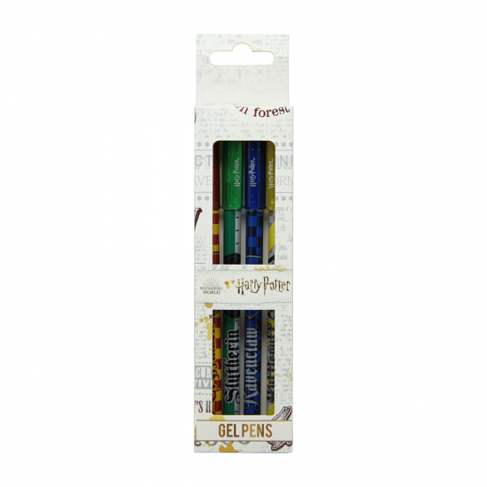 Harry Potter Gel Pen Set in Window Box Blue Sky