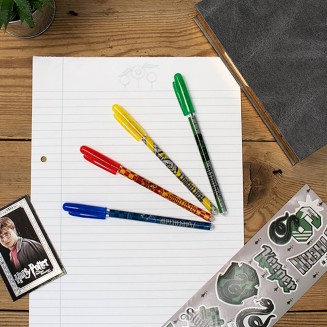 Harry Potter Gel Pen Set in Window Box Blue Sky