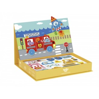 Μαγνητικό Κουτί Μέσα Μεταφοράς -Tooky Toy