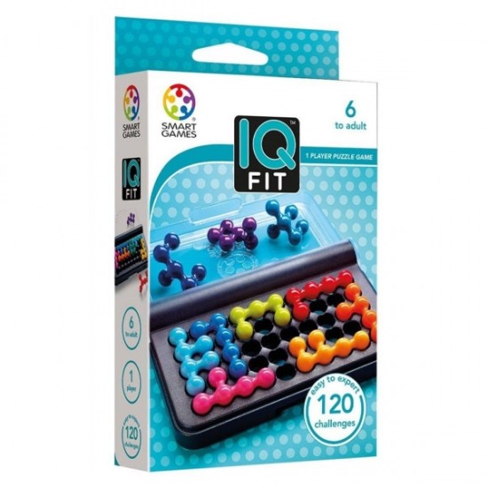 Επιτραπέζιο IQ Fit (120 challenges) Smartgames ΔΗΜΙΟΥΡΓΙΚΗ ΑΠΑΣΧΟΛΗΣΗ