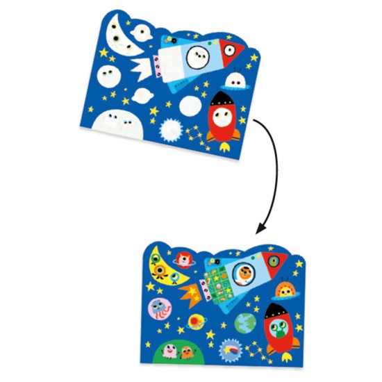 Djeco Ζωγραφίζω με μαρκαδόρο με νερό 'Αεροπλανάκια'