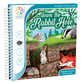 Smartgames επιτραπέζιο μαγνητικό 'Down The Rabbit Hole' (48 challenges)