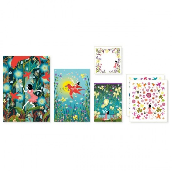 Djeco λεύκωμα Βιολέτα για μικρές δεσποινίδες