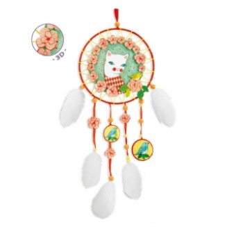 Djeco DIY Φτιάχνω Ονειροπαγίδα 'Γατούλα'