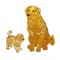 Crystal Puzzle 3D Golden Retrivier