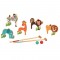 Wooden croquet game Moses